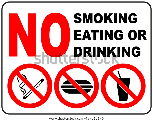 喫煙 飲食禁止標識一般禁止標識公共施設用ベクターイラスト のベクター画像素材 ロイヤリティフリー