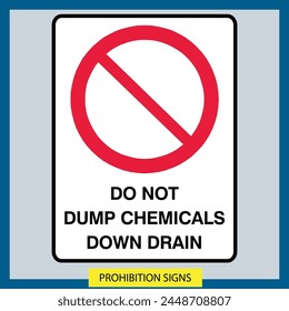 Prohibition signs vector illustration designs 