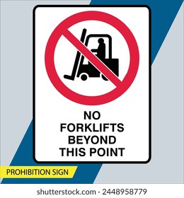 Prohibition signs vector illustration designs safety signs