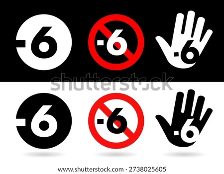 Prohibition to under 6 years old