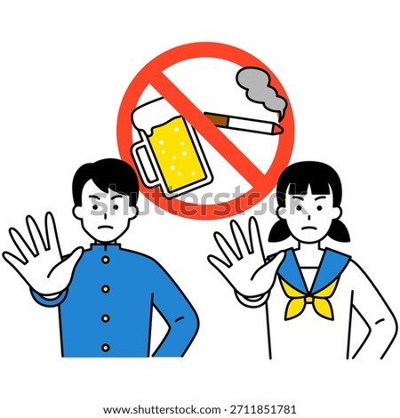 Prohibition of underage drinking and smoking