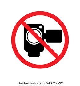 prohibition video recording