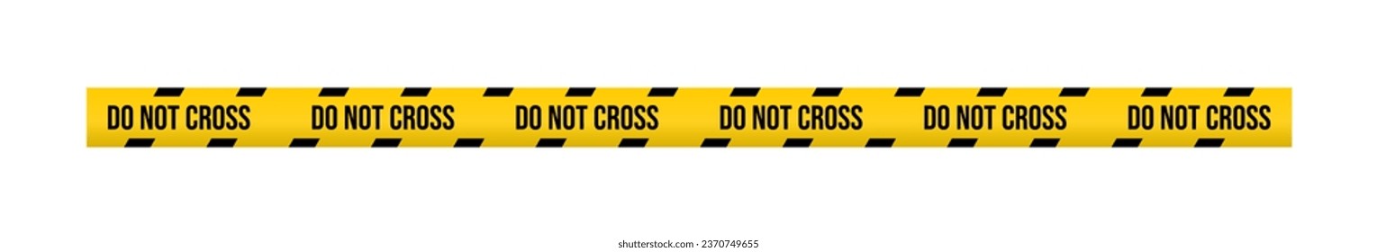 prohibition warning police line tape
