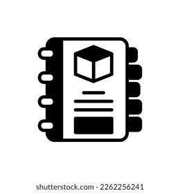 Project Agenda icon in vector. Logotype