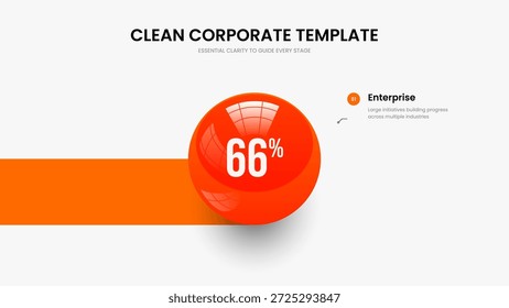 Modelo de Apresentação de Slides do Diagrama de Elementos da Análise de Projeto 1. Exibição de produtos Um design de apresentação de gráfico de opção. Ilustração do vetor de layout de slide do perfil de marketing.