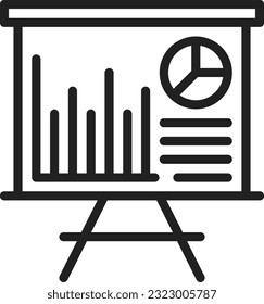 Project Analysis Icon image. Suitable for mobile application.