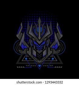 Project Blue Geometry Style