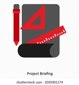 Project Briefing Icon Concept Icon Concept