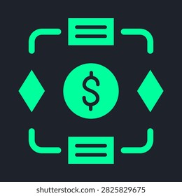 Project Budget modern flat vector illustration colorful background.eps