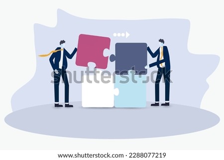  project Business  places the last piece of a puzzle. Business concept illustration., The Final Piece. Missing part of puzzle.