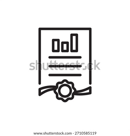 Project charter icon symbolizing formal authorization, documented scope, and project mandate, representing project management, executive sign-off, project initiation, and organizational approval.