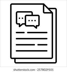 Project Communication Icon Element For Design