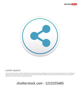 Project connection icon Hexa White Background icon template - Free vector icon