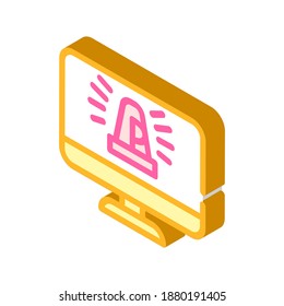 project deadlines are approaching isometric icon vector. project deadlines are approaching sign. isolated symbol illustration