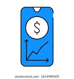 project deadlines are approaching line icon vector. project deadlines are approaching sign. isolated symbol illustration