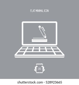 Project design concept icon
