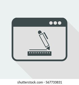 Project design concept icon