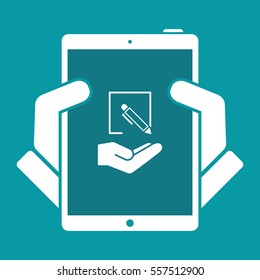 Project design - flat icon