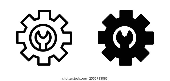 Project Development icon symbol collection on white background.
