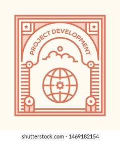 PROJECT DEVELOPMENT AND ILLUSTRATION ICON CONCEPT