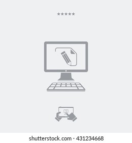 Project document flat icon