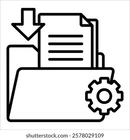 Project Documentation Icon Element For Design