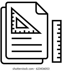 Project Documentation Vector Icon