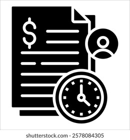 Project Estimation Icon Element For Design