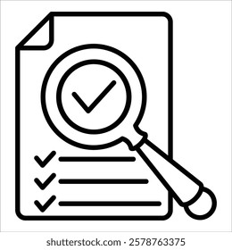 Project Evaluation Icon Element For Design