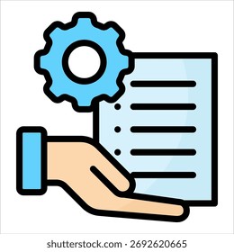 Elemento Ícone De Execução Do Projeto Para Design