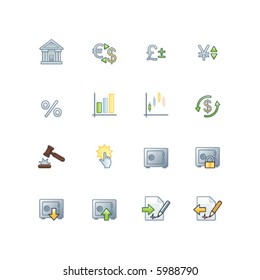 Projektfinanzierungssymbole