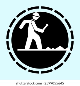 project foreman illustration icon vectors