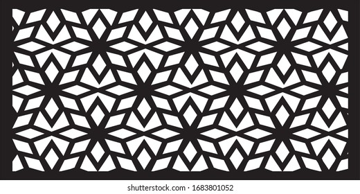project in the form of diamonds making a finished star