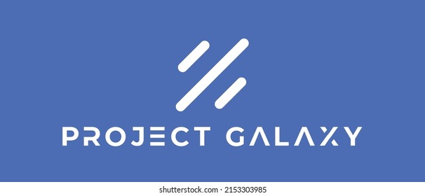 Project Galaxy (GAL) coin banner. Gal token coin cryptocurrency concept design can used for banner, background, poster, article, title design, wallpaper, social media, header.