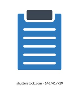 project glyph colour vector icon