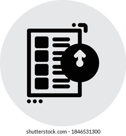 Project icon for any purpose mobile app presentation website