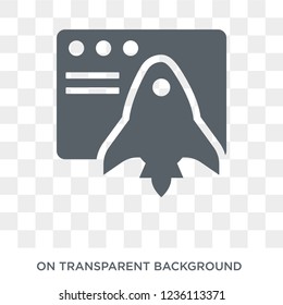 Project icon. Project design concept from  collection. Simple element vector illustration on transparent background.