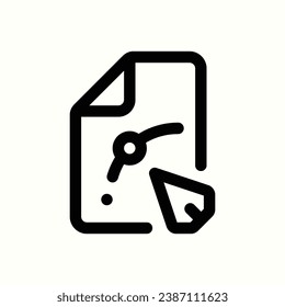project icon, isolated icon in light background, perfect for website, blog, logo, graphic design, social media, UI, mobile app