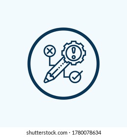 project icon isolated on white background from business risks collection. project icon trendy and modern project symbol for logo, web, app.