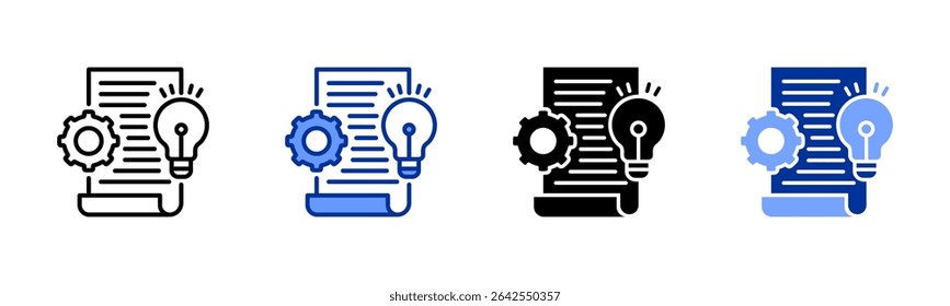 Project icon sheet multiple style collection