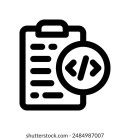 project icon. vector line icon for your website, mobile, presentation, and logo design.