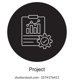 Project Icon, From Vision to Reality Mastering Successful Project Management, Building Excellence Strategies for Effective Project Execution