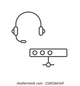 Iconos de infraestructura de proyectos símbolo de elementos vectores para web infográfica