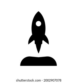 Icono de lanzamiento del proyecto.speed,fly (ilustración vectorial)