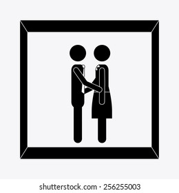 project Life, design over white background, vector illustration.