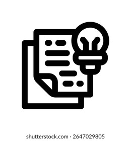 project line icon. Clean and minimalist vector icon for websites, mobile apps, presentations, and logos. Fully scalable and customizable for any project.