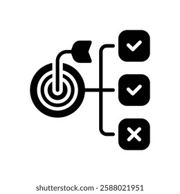 project list solid icon. vector icon for your website, mobile, presentation, and logo design.