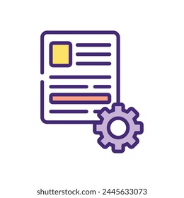 Project Managemen vector icon designt vector illustration