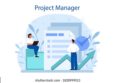 32,327 Project Management Cartoon Stock Vectors, Images & Vector Art ...