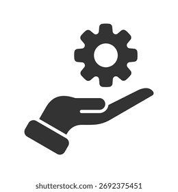 Project Management Glyph Icon Vector Illustration